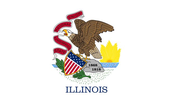 illinois flag